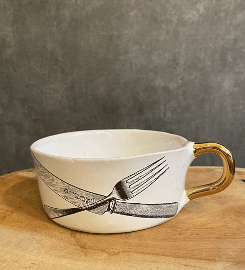 Kühn Keramik クーン・ケラミック　super cup カトラリー H4xD12xW15cm