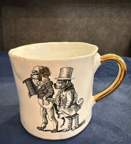 クーン・ケラミック　midium cup　ドッグ H10xD9xW13cm